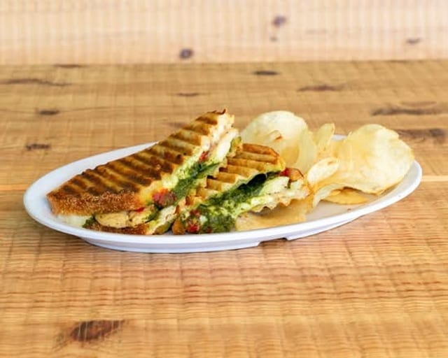 Chicken Pesto Melt.