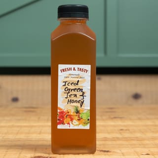 Green Ice Tea with Honey