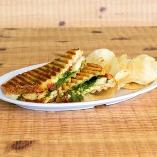 Chicken Pesto Melt Panini